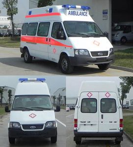 Jiangling Quanshun brand automobiles JX5034XJHZD1 ambulance