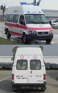 Jiangling Quanshun brand automobiles JX5034XJHZD1 ambulance