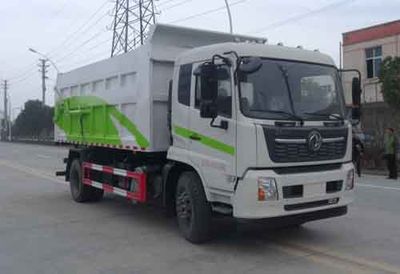 Huatong brand automobiles HCQ5180ZLJ6DF Garbage transfer vehicle