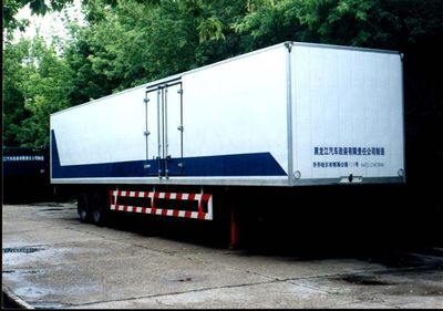 Heilongjiang brand automobile HLJ9261X Box transport semi-trailer