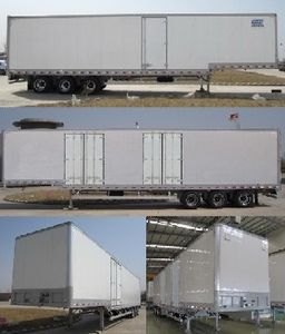 Jungle  LCL9380XXY Aluminum alloy box transport semi-trailer