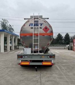 Ruijiang  WL9406GRY11 Aluminum alloy flammable liquid tank transport semi-trailer