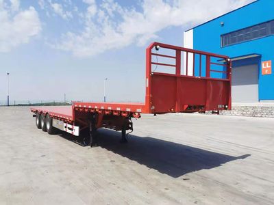 Hongshengda brand automobiles YCY9400TPBE Flat transport semi-trailer