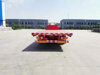 Hongshengda brand automobiles YCY9400TPBE Flat transport semi-trailer