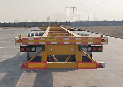 Weizheng Baiye  WZB9340TJZE Container transport semi-trailer