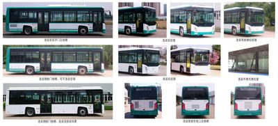 Changjiang brand automobile FDE6100PBABEV11 Pure electric low entry city buses