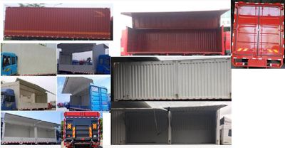 Jiefang Automobile CA5189XYKPK2L7E5A80 Wing opening box car