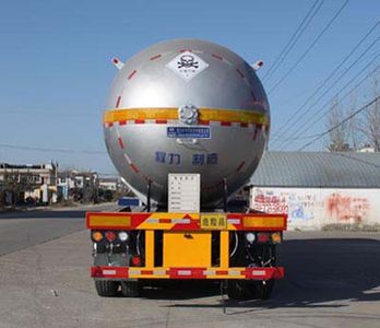 Cheng Liwei  CLW9404GYQA Semi trailer for liquefied gas transportation