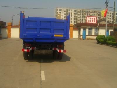 Huatong brand automobiles HCQ3050ZPD Dump truck