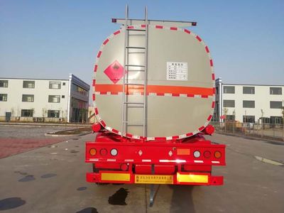 Lisheng  HLS9400GRY Flammable liquid tank transport semi-trailer