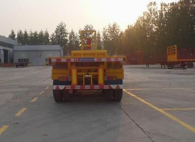 Jinlong Dongjie brand automobiles TDJ9371ZZXP Flat dump semi-trailer