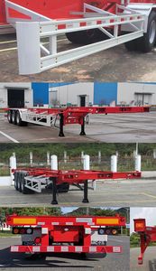 CIMC ZJV9409TJZSZ Container transport semi-trailer