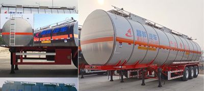 Changhua  HCH9406GRYDB Flammable liquid tank transport semi-trailer