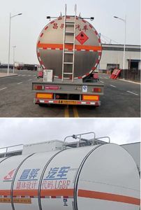 Changhua  HCH9406GRYDB Flammable liquid tank transport semi-trailer