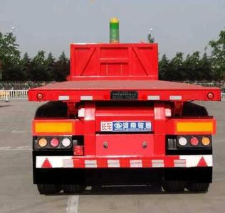 Juntong  JF9401ZZXP Flat dump semi-trailer