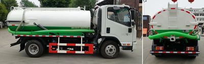 Jieli  JLH5090GXE Septic suction truck