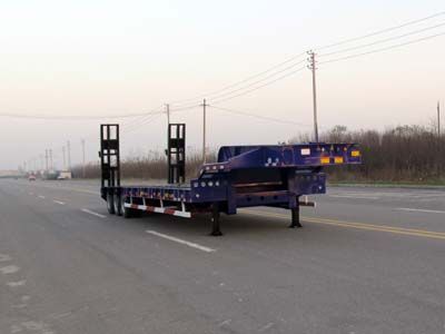 Huajun  ZCZ9400TDPHJE Low flatbed semi-trailer