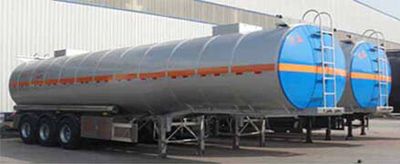 Jinyue  LYD9401GRY Flammable liquid tank transport semi-trailer