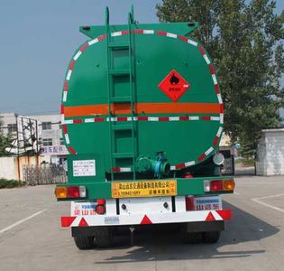 Jinyue  LYD9401GRY Flammable liquid tank transport semi-trailer