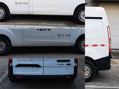 China National Automobile Corporation ZQZ5040XLCJX6 Refrigerated truck