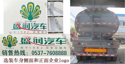 Shengrun  SKW9401GGYT Liquid supply semi-trailer