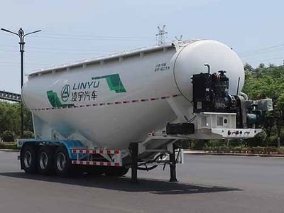 Lingyu  CLY9401GFL48 Low density powder material transportation semi-trailer