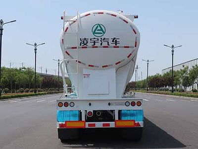 Lingyu  CLY9401GFL48 Low density powder material transportation semi-trailer