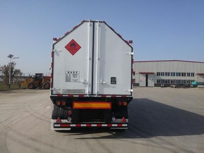 Baohuan  HDS9406GGY Hydraulic sub station high-pressure gas long pipe semi-trailer