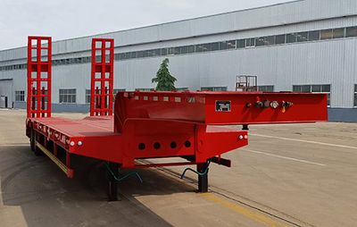 Liangbo TYS9350TDPLow flatbed semi-trailer