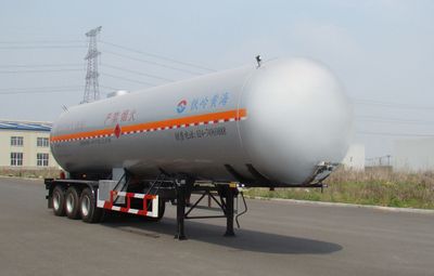 Huanghai  THH9401GYQA Semi trailer for liquefied gas transportation