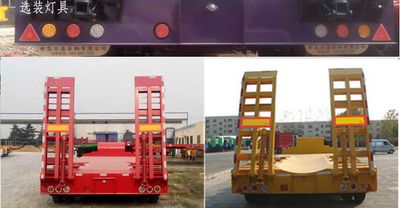 Liangshan Dongyue  CSQ9341TDP Low flatbed semi-trailer