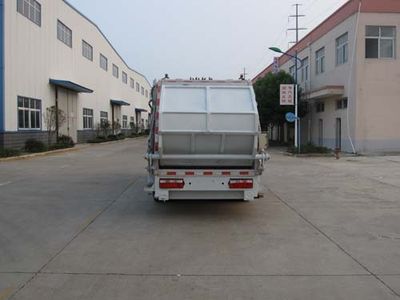 Huatong brand automobiles HCQ5080ZYSDFA Compressed garbage truck