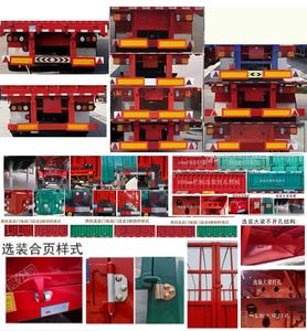 Ruqiang  LZA9401CCY Gantry transport semi-trailer