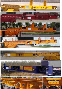 Zhonglian Xiangsheng brand automobiles XTC9400TJZE Container transport semi-trailer