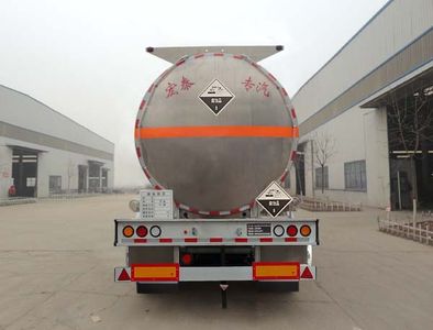 Zhengkang Hongtai brand automobiles HHT9409GFWA Tank transport semi-trailer for corrosive substances