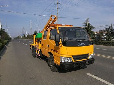 Xinyi brand automobiles JZZ5061TQX Guardrail repair vehicle