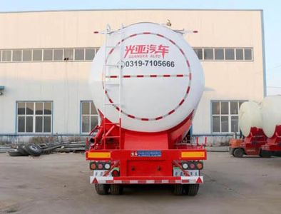 Guangya Tongda  JGY9406GFL Low density powder material transportation semi-trailer