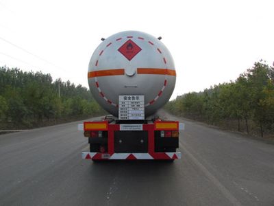 Wanxin Xinhao brand automobiles WXH9400GYQ Semi trailer for liquefied gas transportation