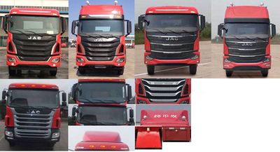 Jianghuai brand automobiles HFC5251CCYP2K2D42S3V Grate type transport vehicle