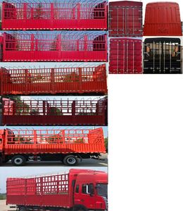 Jianghuai brand automobiles HFC5251CCYP2K2D42S3V Grate type transport vehicle