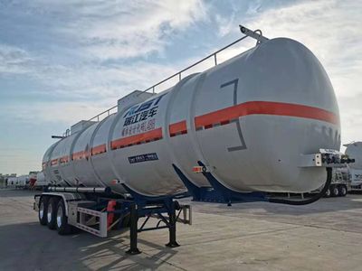 Ruijiang  WL9400GRY04 Flammable liquid tank transport semi-trailer