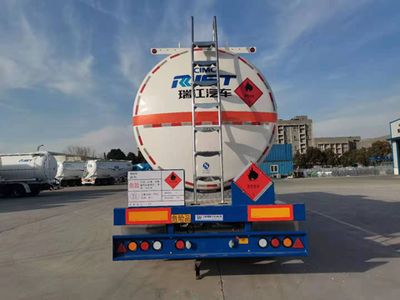 Ruijiang  WL9400GRY04 Flammable liquid tank transport semi-trailer