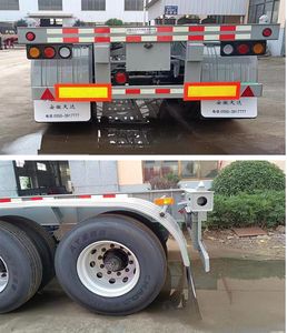 Wanqi Automobile CTD9353TJZG Container transport semi-trailer