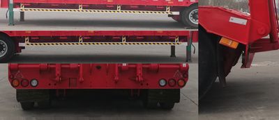 Liangshan Jinrui brand automobiles EHL9401TDP Low flatbed semi-trailer