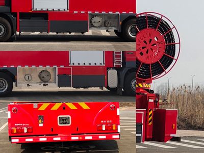 Guangtong Automobile MX5300TXFBP400YDXZSK Pump fire truck