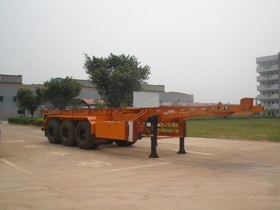 Minjiang brand automobiles YZQ9400TJZG Container transport semi-trailer