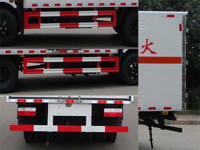 Tianwei Yuan  TWY5110XRQE5 Flammable gas box transport vehicle