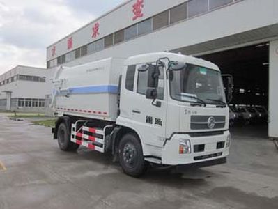 Fulongma  FLM5120ZDJD4 Compressed docking garbage truck