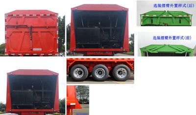 Fushi  LFS9401ZLS Bulk grain transportation semi-trailer