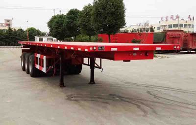 Fengyuan Zhongba brand automobilesFYK9403ZZXPCFlat dump semi-trailer